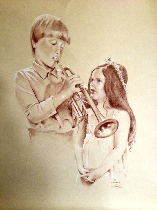 Kids with Trumpet